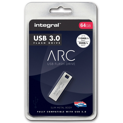 Integral USB Stick 3.0 64GB Metal