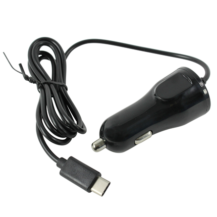 Scanpart USB-C autolader 1.5A zwart  zwart