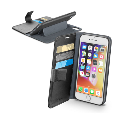 Cellular Line Hoesje Iphone 78 Bookcase Leder Look Zwart cellular line kopen in de aanbieding Cellular Line Hoesje Iphone 78 Bookcase Leder Look Zwart cellular line kopen in de aanbieding