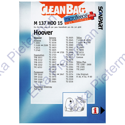 CleanBag Microfleece+ M137HOO15