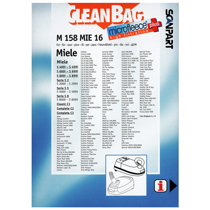 CleanBag Microfleece+ M158MIE16