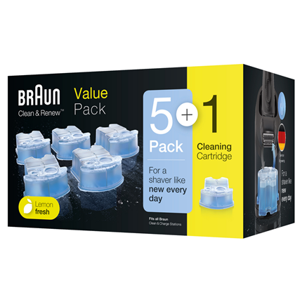 Braun cartridge valuepack CCR5+1 81672893