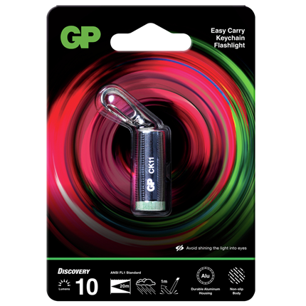 GP LED Sleutelhanger Zaklamp 10Lm