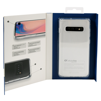Cellular Line Beeldschermbeveiliging Glas Voor Samsung Galaxy S10 cellular line kopen in de aanbieding