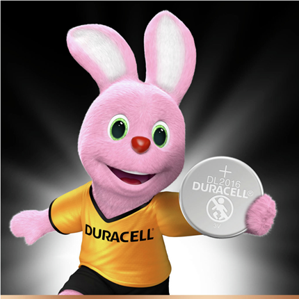Duracell 2016 knoopcel lithium batterij 4 stuks