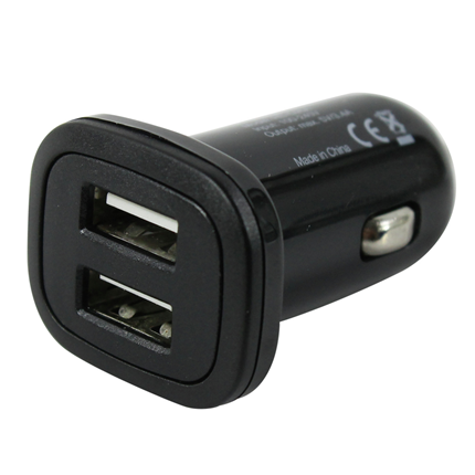 Scanpart Autolader Dual-USB  Zwart
