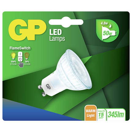 GP LED reflector FS 4,8W GU10 085287