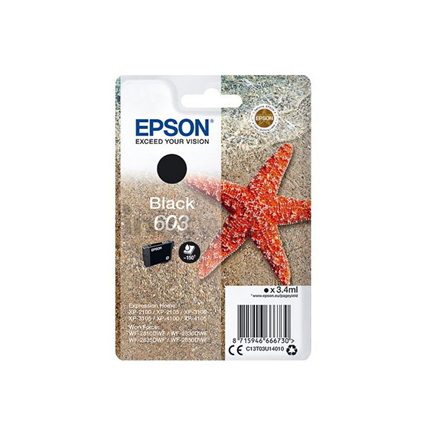 Epson Cartridge 603 Black ± 130 pagina's