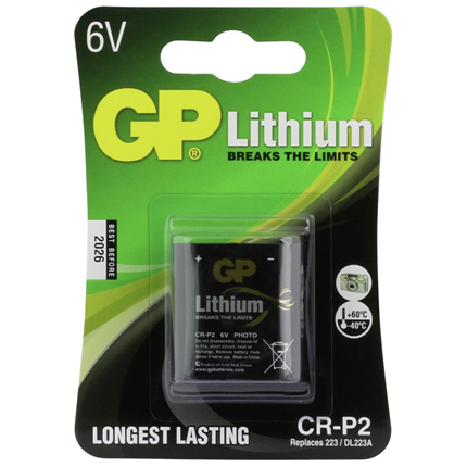 GP Lithium Batterij CR-P2