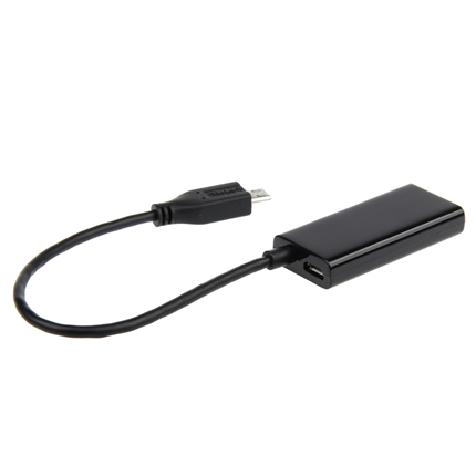 Scanpart Aansluitkabel Mhl HDMI(F) - Micro Usb(M) 5-P