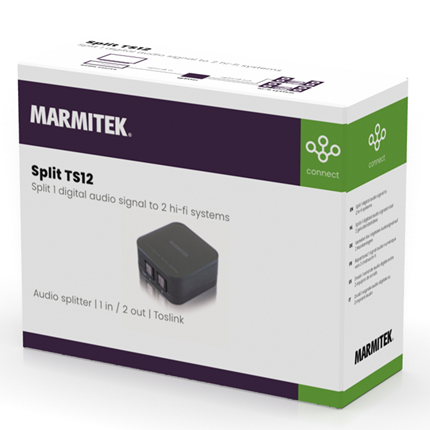 Marmitek Split TS12 Toslink Digital Audio Splitter