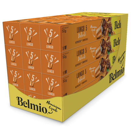 Belmio koffie capsules Nespresso Lungo Delicato 10 stuks