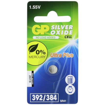 GP SR41 Knoopcel Zilveroxide Batterij