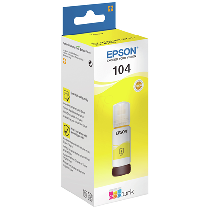 Epson Cartridge 104 Geel