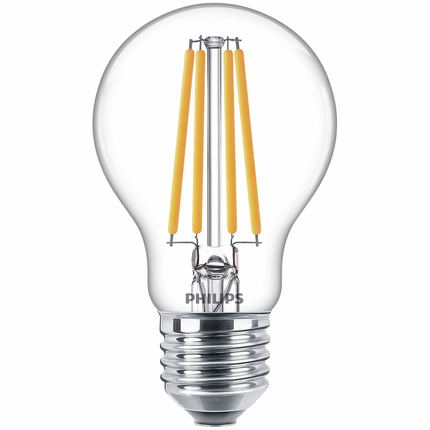 Philips LED lamp E27 10,5W 2700K Peer Filament