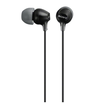 Sony hoofdtelefoon inner-ear zwart MDR-EX15AP