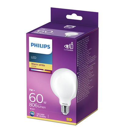 Philips LED Lamp E27 7W