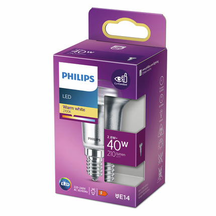 Philips LED lamp E14 2,8W 2700K Reflector