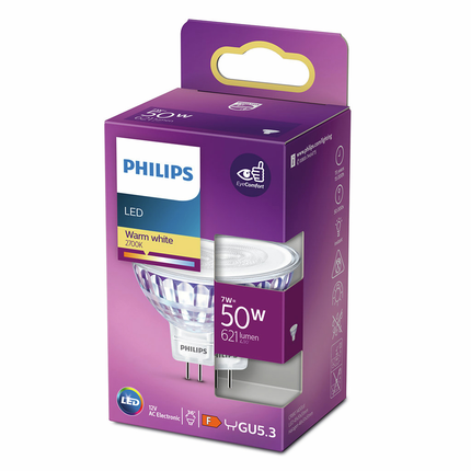 Philips LED spot GU5.3 7W 2700K