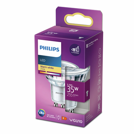 Philips LED spot GU10 3,5W 2700K