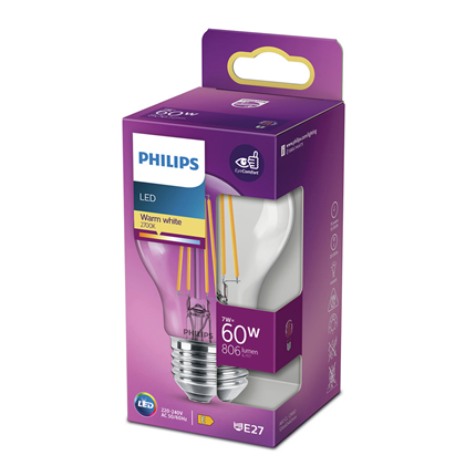 Philips LED Lamp E27 7W