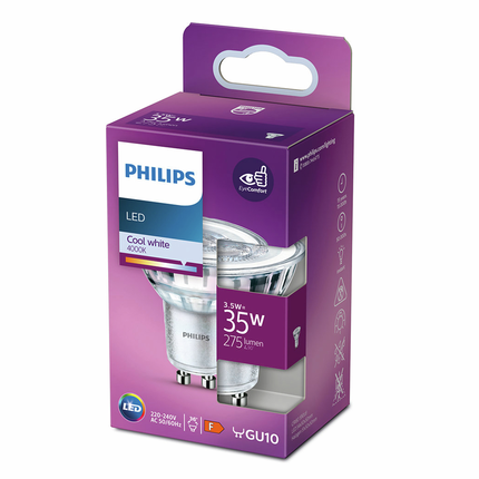 Philips LED spot GU10 3,5W 4000K