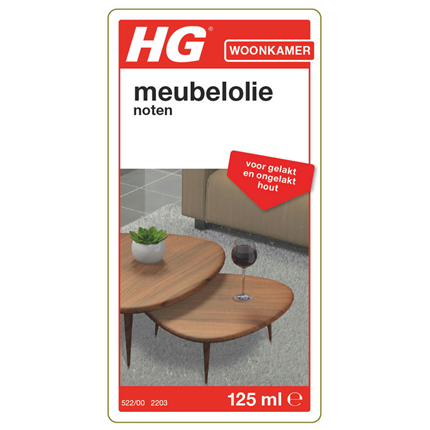 HG meubelolie voor noten 125ml