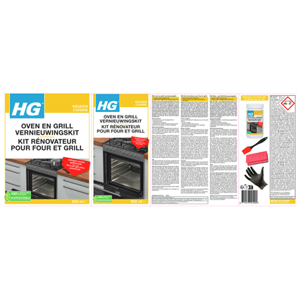 HG Oven & grill vernieuwingskit