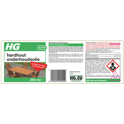 HG hardhout onderhoudsolie