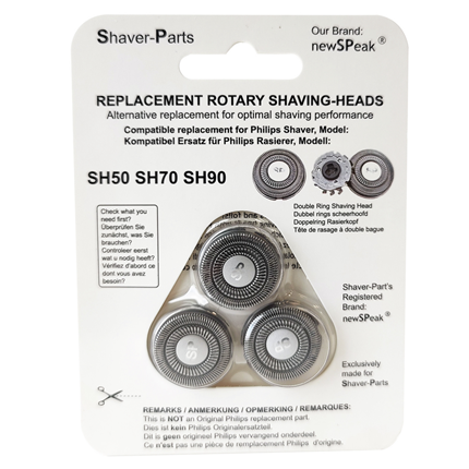 Shaver Parts Scheerkop voor Philips SH50/SH70/SH90