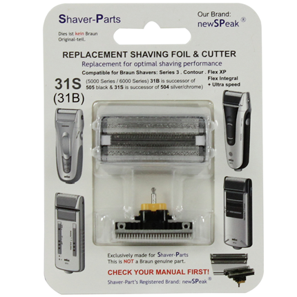 Shaver-Parts Scheerkop voor Braun 31S