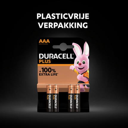 Duracell Plus AAA Alkaline batterij