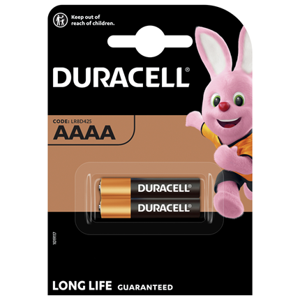 Duracell AAAA Ultra 2 stuks Alkaline Batterij