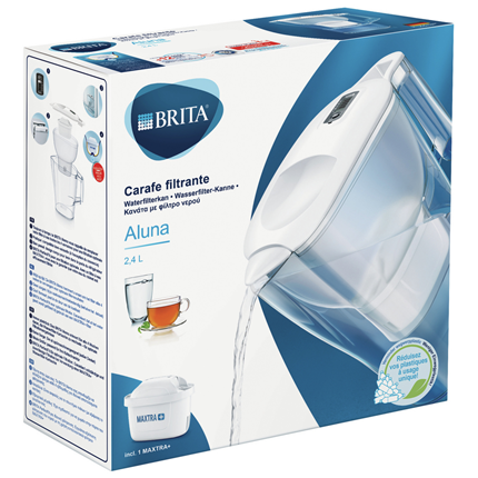 Brita Waterfilterkan Aluna Cool Wit 2,4L