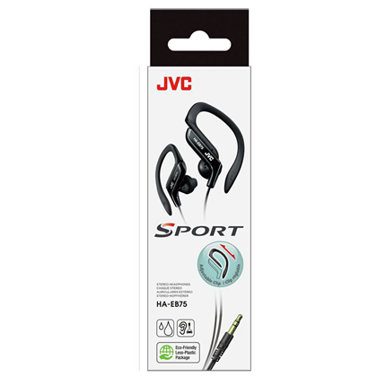 JVC In-ear hoofdtelefoon HA-EB75 Zwart Sport/Fitness