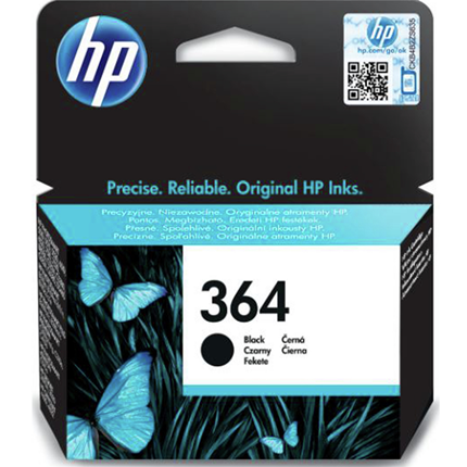 HP Cartridge 364 Zwart