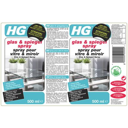 HG Glas & Spiegelspray