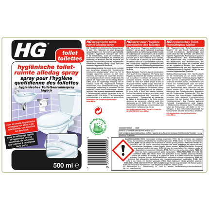 HG Hygiënische Toiletruimte Alledag Spray