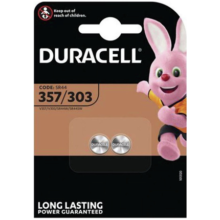 Duracell D357 Knoopcel Zilveroxide