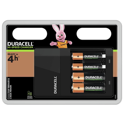 Duracell Chargeur de piles Cef14