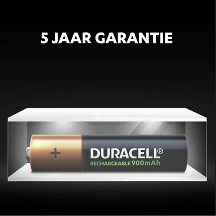 Duracell AAA 800 mAh 4 stuks Oplaadbare NiMH Batterij