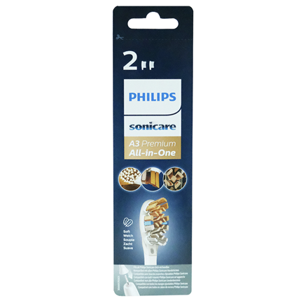 Philips Sonicare A3 Premium All-in one 2 stuks Wit HX9092/10