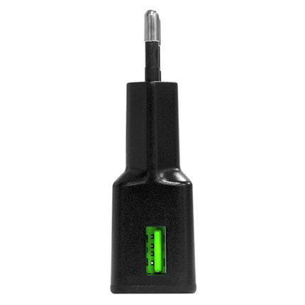 Grab 'n Go USB Thuis snellader 1x USB 2,0 max 2400mA Zwart