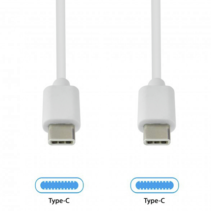 Grab 'N Go USB-C kabel wit 1 meter