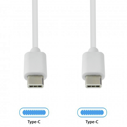 Grab 'N Go USB-C kabel wit 2 meter