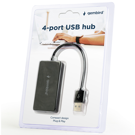 Gembird 4 poorts USB hub USB 2.0