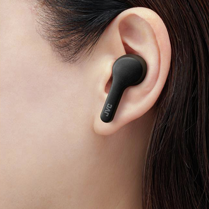 JVC Inner-Ear hoofdtelefoon HA-A7T Zwart Bluetooth met oplaadcase