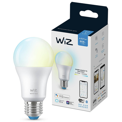 Wiz WiFi Led Lamp Classic E27 8W 806Lm Wit