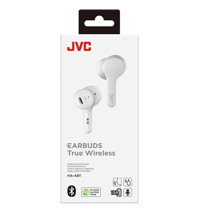 JVC Draadloze Oortelefoon In-ear Wit HA-A8T-W-U