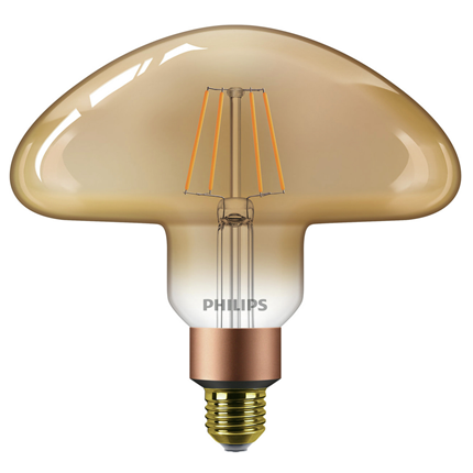 Philips Filament LED Vintage Paddenstoel 5,5W 470Lm E27